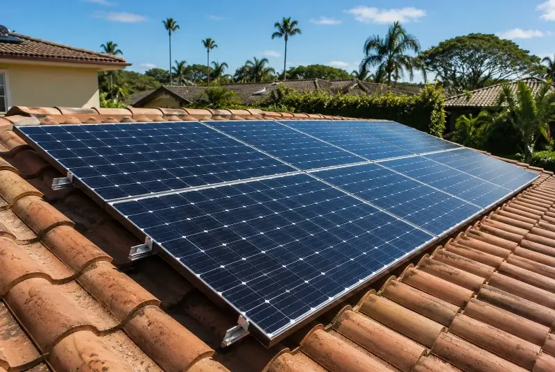 Installation de panneaux solaires à Saint-Cyprien